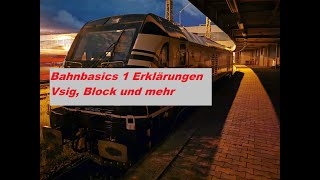 Bahnbasics 1 Erklärungen Vorsignalisierung, Block und mehr Haruka