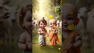 Krishna Sudama #krishna #bhajan #bhakti #short  #shorts #viralshort #youtubeshorts