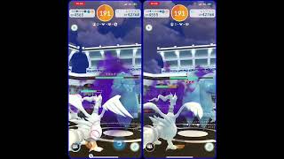 【ポケモンGO】749の裏側　シャドウレジアイスを嘘っこソロ討伐