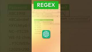 Mastering Excel's POWERFUL REGEX Function!