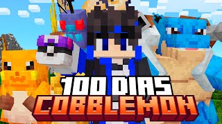 SOBREVIVI 100 DIAS COMPLETANDO POKÉDEX NO COBBLEMON MINECRAFT - O FILME