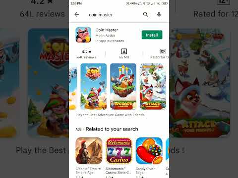 cómo abrir coin master en play store/TCWshorts