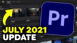 NEW FEATURES in Adobe Premiere Pro 2021