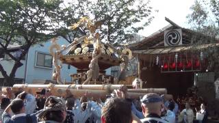 深川神明宮例大祭2015 宮神輿渡御【常盤一丁目】