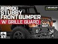 Jeep Wrangler RedRock 4x4 Stubby Front Bumper w/ Grille Guard (2007-2018 JK) Review & Install