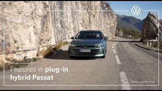 Top 5 features of the 2025 Volkswagen Passat Plug-in Hybrid