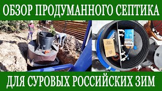 Подробный обзор ТЕРМОЛОС 4. Септик для простой и понятной зимней эксплуатации. Консервация не нужна.