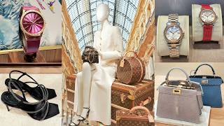 LV, FENDI, LOUBOUTIN, MAX MARA, CHOPARD, GIVENCHY... Luxury Shopping in Milan Vlog 2025.