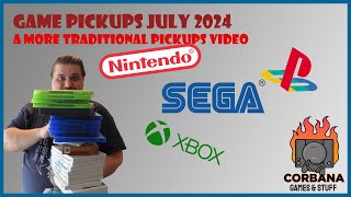 Game Pickups July 2024 - A More Traditional Pickups Video