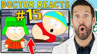 ER Doctor REACTS to Funniest South Park Medical Scenes #15