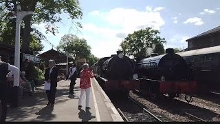 No.25 'Northiam' and 75008 'Swiftsure' at the KESR 25.05.2024