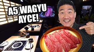 All-You-Can-Eat A5 WAGYU: The Ultimate SHABU SHABU Experience!