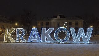 Snowy Krakow | 4K