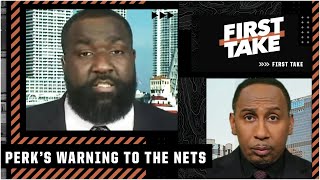 The Brooklyn Nets BETTER NOT lose Kyrie Irving! - Kendrick Perkins | First Take