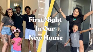 First Night In Our NEW House! *FINALLY*
