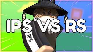 IPS vs RS  Clan War [Round 1] (INTENSE LATEGAME!) Roblox Bedwars