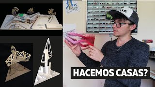 Estos son algunos de mis proyectos en Arquitectura, PARTE I // Maquetas de Arquitectura