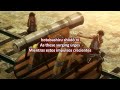 ♫ Guren no Yumiya (紅蓮の弓矢) | Linked Horizon | English Lyrics | Spanish Sub (Español) ♫