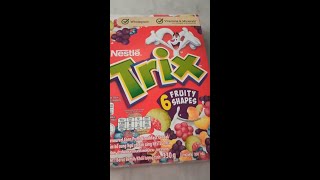 So I finally tried Trix...