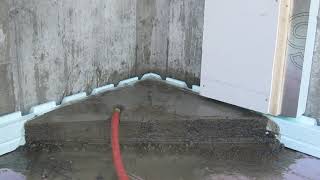 FOAM WATER DRAIN Basement drainage system Système de drainage de sous-sol