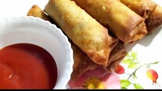 आपके इफ्तार में चार चाँद लगा देगा ये चिकन स्प्रिंग रोल।Chicken Spring RolRecipe।chicken roll recipe