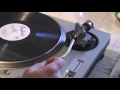 how to balance a tone arm on the technics