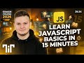 JavaScript Tutorial for Beginners - Learn in 15 Minutes ( Crash Course 2026 )
