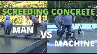 Hand Screeding VS Power Screeding: Best Way To Screed Concrete