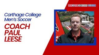 Carthage College Men’s Soccer – Coach Paul Leese