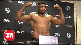 UFC 220 Weigh-In Highlights: Francis Ngannou vs Stipe Miocic