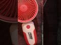 electric rechargeable mini fan