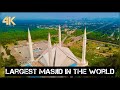 Faisal Masjid Islamabad Pakistan | Drone View | Bird's Eye Official 🦅