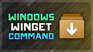 How to Use Winget command to Update Programs on Windows (2025 Tutorial) ⚡💻