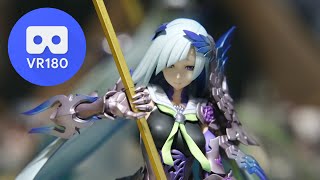 【3D VR180】AMAKUNI Fate/Grand Order ランサー/ブリュンヒルデフィギュアサンプル展示立体視