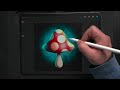 Let's Draw a Trippy Mushroom!  Easy Procreate Tutorial for #MakeArtMay