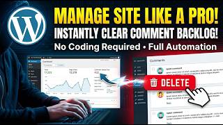 bulk delete wordpress pending comments with this python script