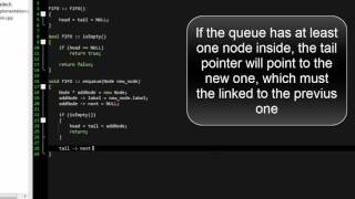 C++ Tutorial - FIFO Queue implementation - Project download