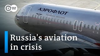 Western sanctions hit Russian aviation sector | DW News
