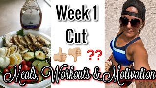 WEEK 1 LOW CARB CUT | HIGH PROTEIN | LOW FAT | MEALS & WORKOUTS FOR FAT LOSS | IN WITH JEN