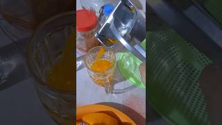 How to make homemade orange juice #shorts #fruit #របៀបកៀបក្រូចនៅផ្ទះ