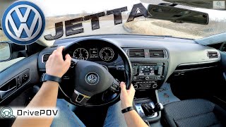 VW Jetta VI 1.4 TSI 2012 | 160HP-240NM | POV TEST DRIVE, POV ACCELERATION, POV REVIEW | #DrivePOV