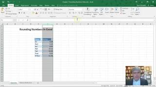How to Round Numbers in Excel 2016 for Windows