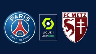 Live PSG vs Metz live Football Match Today | Today Match Live Streaming