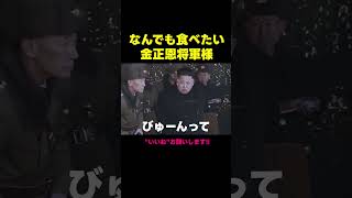 腹が減ってなんでも食べたい金正恩将軍様（アフレコ・吹き替え）