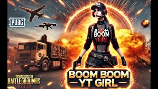 ### **Title:**   🔴 LIVE: BOOM BOOM YT GIRL ⚡ PUBG MOBILE x HORROR GAME 👻🔥 Thrills, Kills \u0026 Chills!