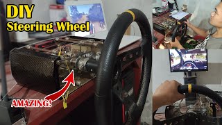 DIY Steering Wheel Testing In Game Dirt Rally || Uji Coba DIY Steering Wheel Di Game Dirt Rally