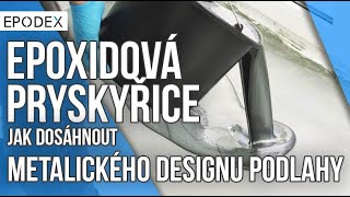 Kompletní průvodce EPODEX: Jak dosáhnout metalické designové podlahy s epoxidovou pryskyřicí