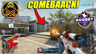 COMEBACK INSANO! FaZe vs ENCE - Roobet CUP 2022 | CSGO PRO HIGHLIGHTS