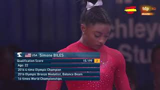 Simone Biles Vault Event Finals 2019 World Championships