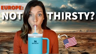"Do Europeans NOT DRINK WATER?!" | American Tourists React